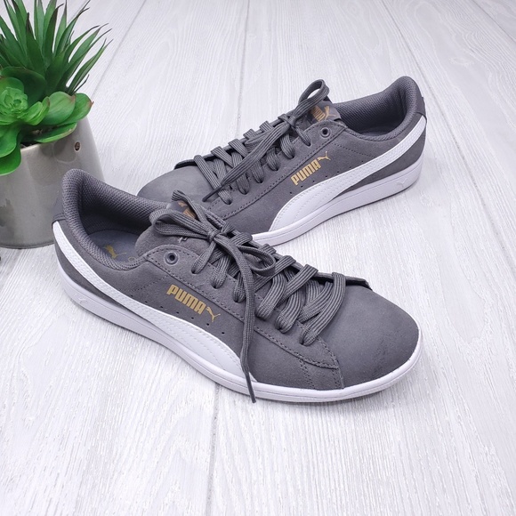 Puma Shoes - Puma Suede Classic Vikky Grey Women’s Shoes 9